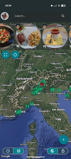 Bengodi Global Food Discovery Map